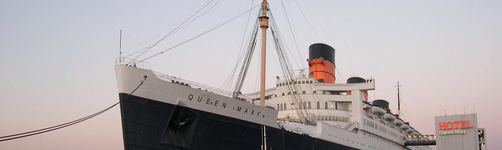 Queen Mary, Long Beach and a Russian submarine