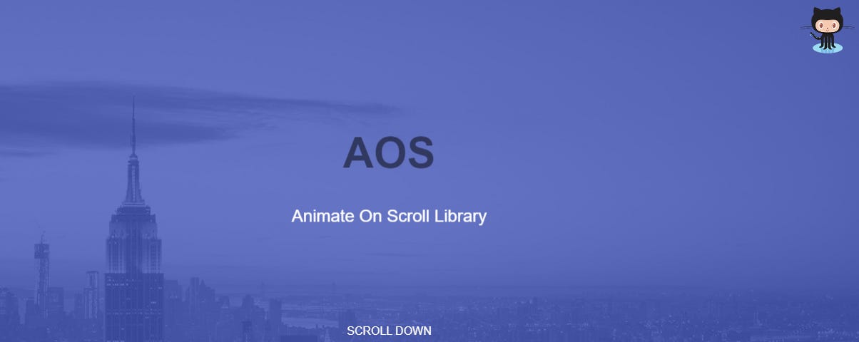 Animate on Scroll Javascript Library