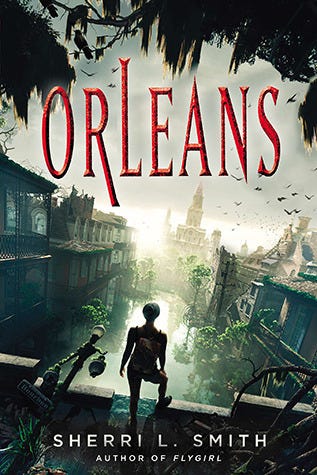 Book cover for Orleans by Sherri L. Smith.