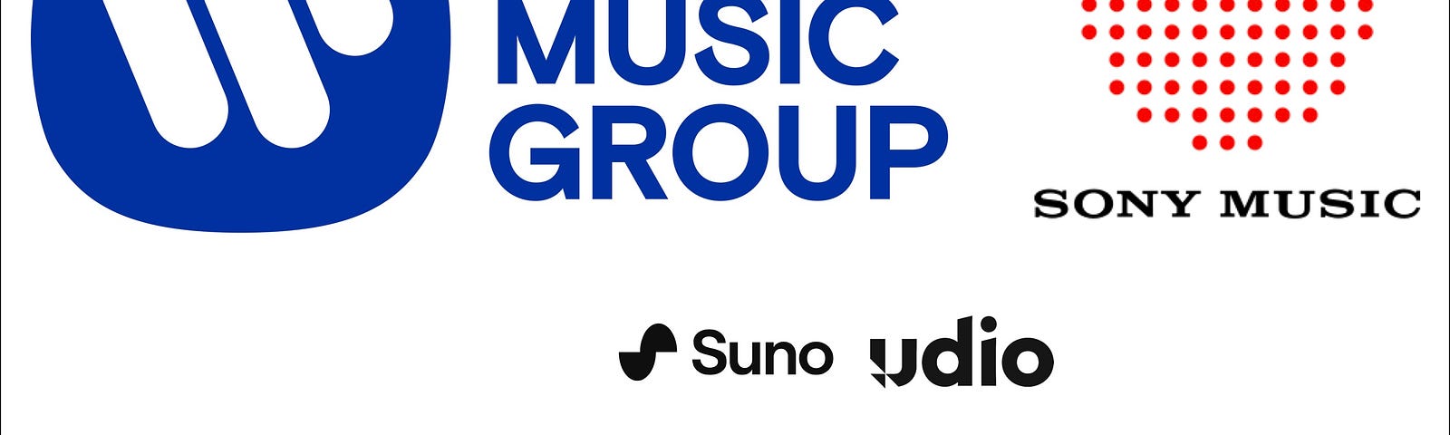 IMAGE: Warner Music, Sony Music and Universal Music threatening Suno and Udio