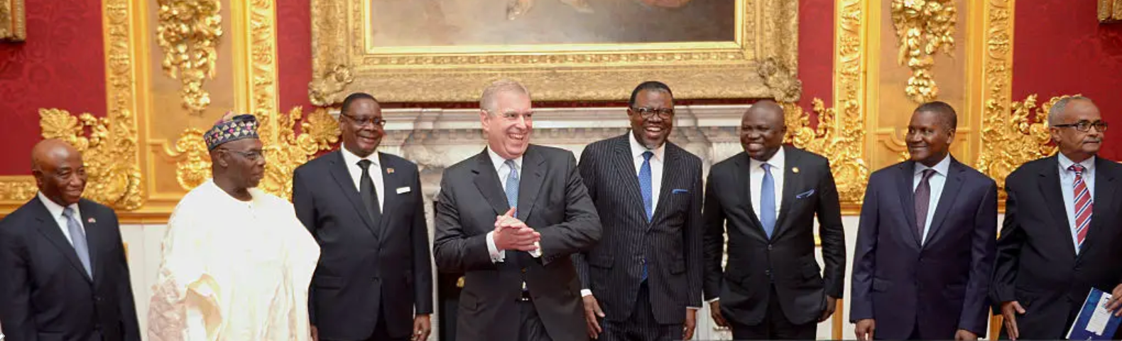 Prince Andrew meeting with Malawi leaders to take on his new role of guiding girls into womanhood through sexual actions.