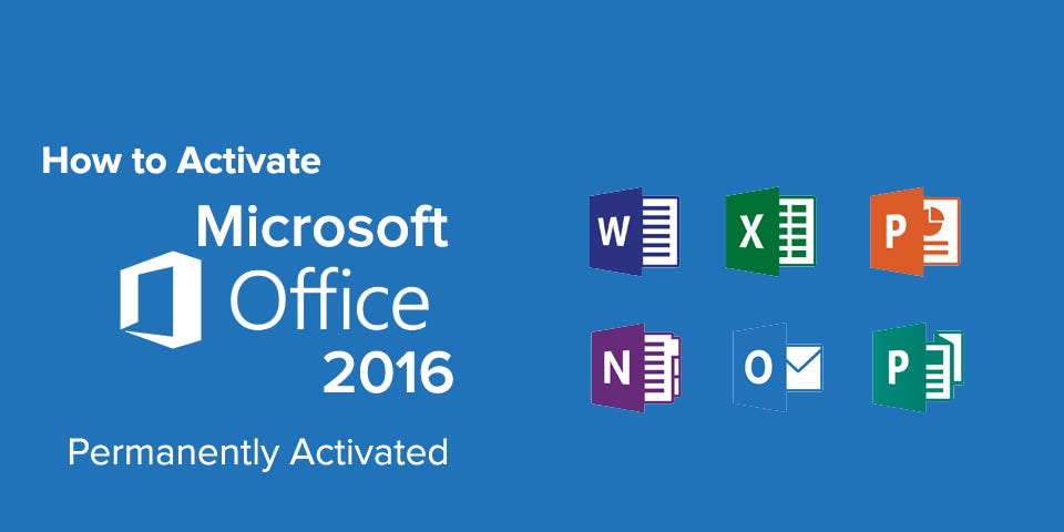 how to activate microsoft office 2016 student account