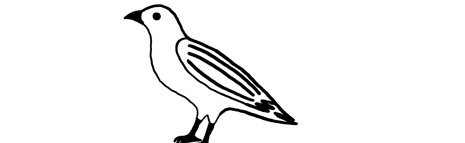 How To Really Understand The Raven Paradox? — An image of a sketched-raven (black outlines used) with the following question underneath: “Are all ravens black?”