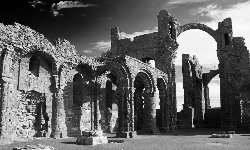 Ruins of the Priory Church, Lindisfarne