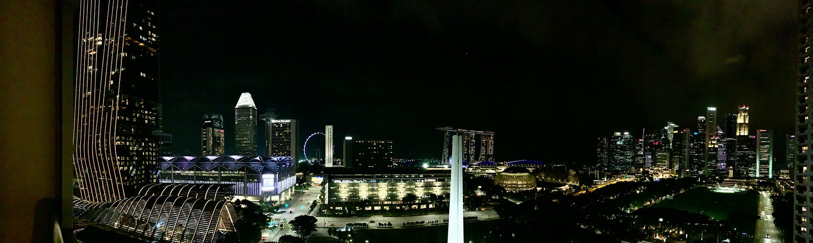 Singapore View from Fairmont