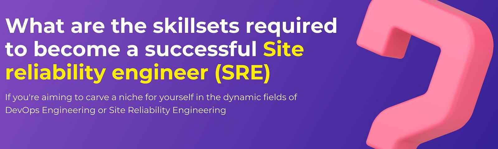 site reliability engineering certification