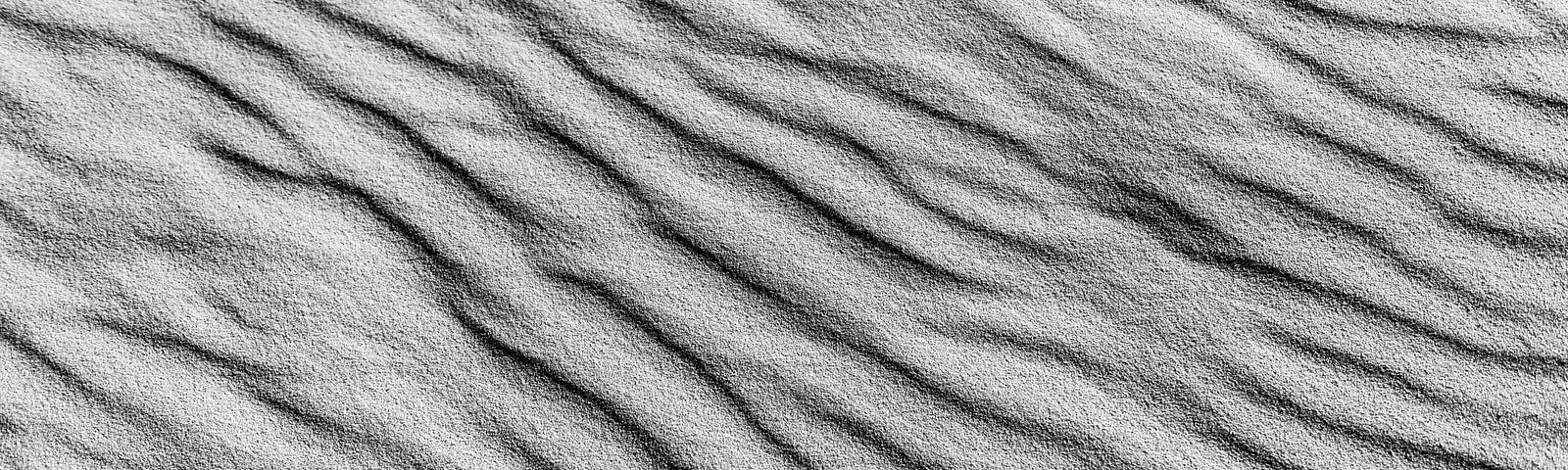An image of sand ripples