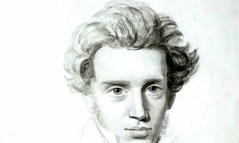 drawing of Søren_Kierkegaard