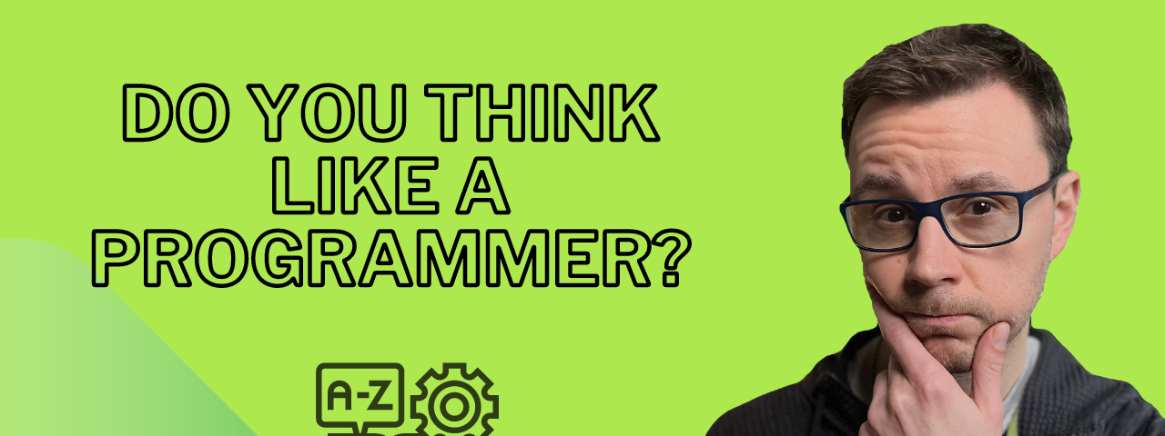 Petr Zaparka share his take on thinking as programmer