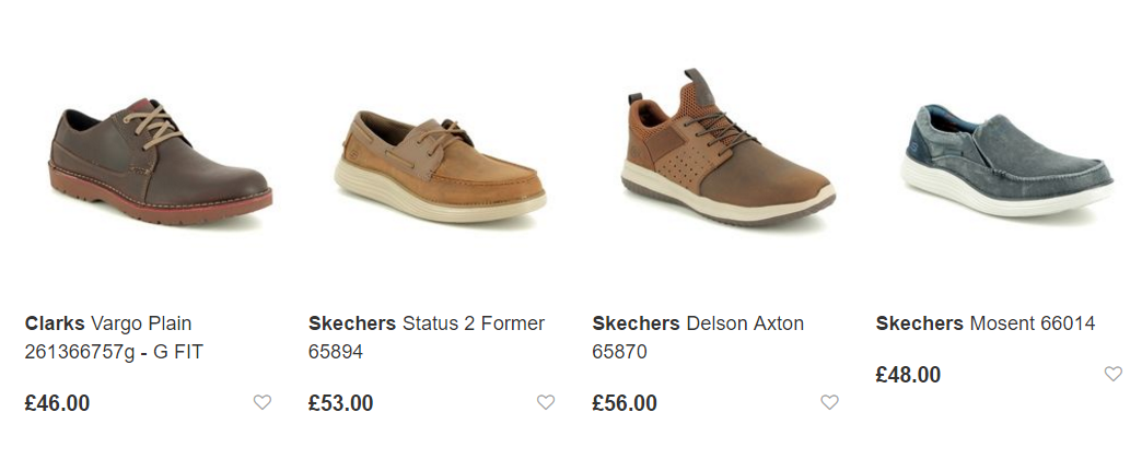 clarks padders shoes