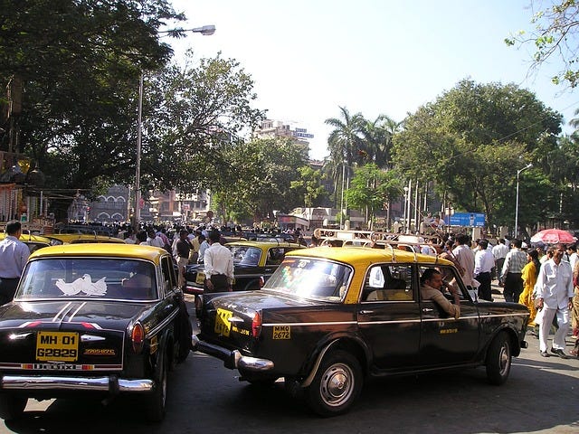 Traffic Chaos in Mumbai, India