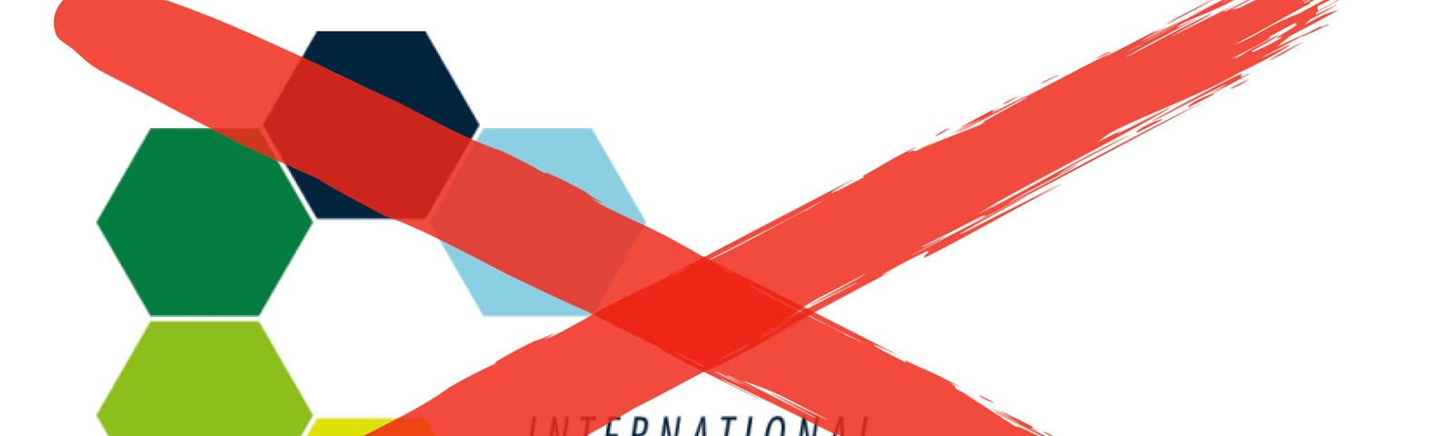 IMAGE: The International Energy Charter Treaty logo appears crossed by two thick diagonal red lines