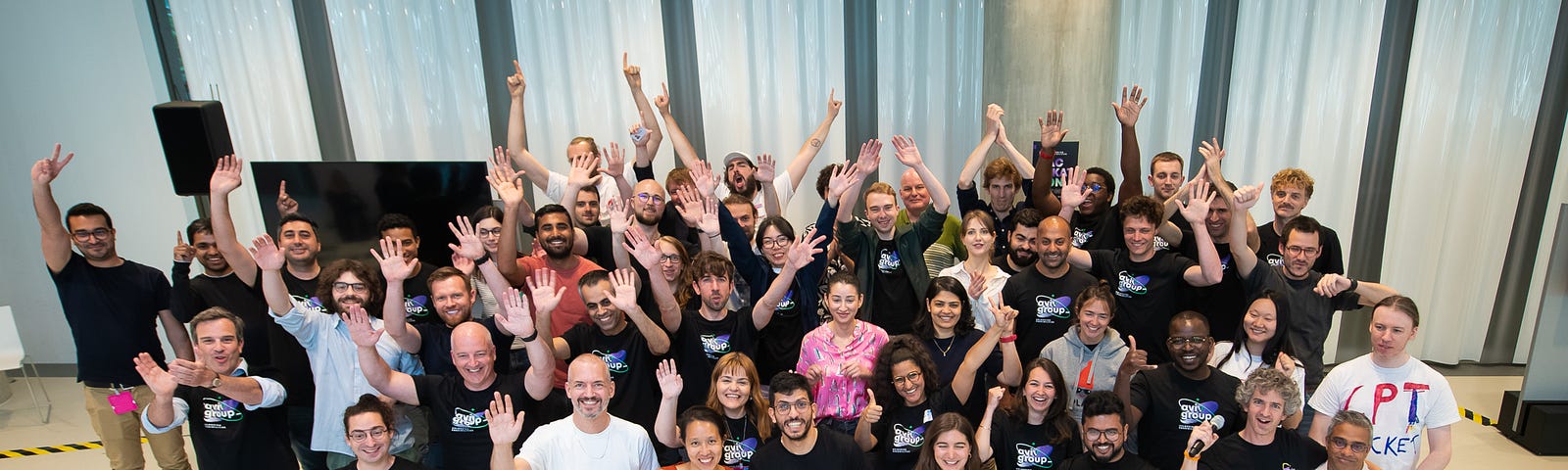 AVIV ChatGPT Hackathon group picture