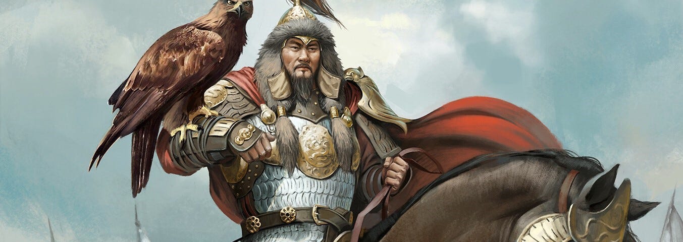 Genghis Khan — Credits: Pinterest