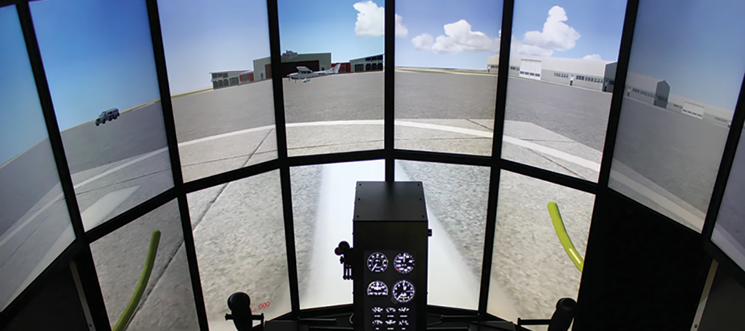 Simulator for helicotper.