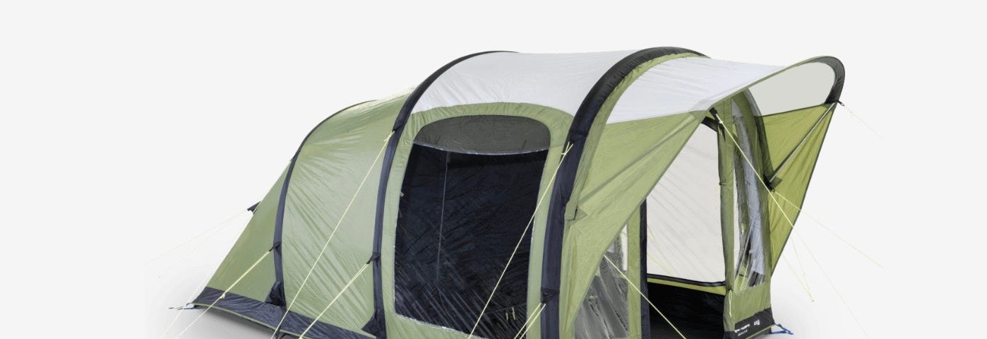 A closer look at one of Dometic’s inflatable tents.