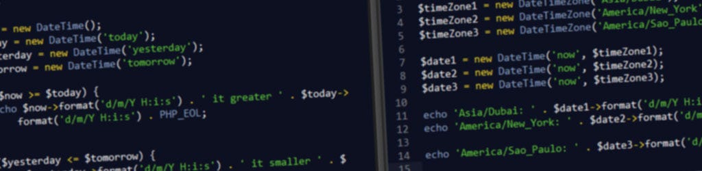 new datetime now php