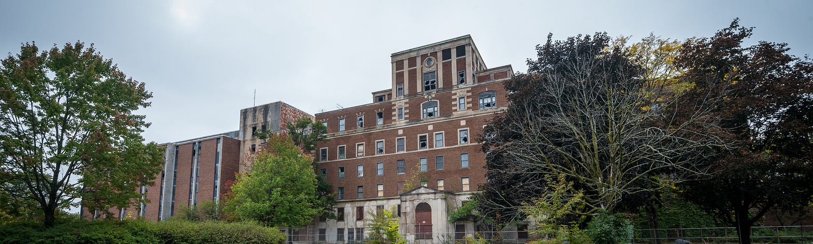 Old Copley Hospital has been abandoned since 1995.