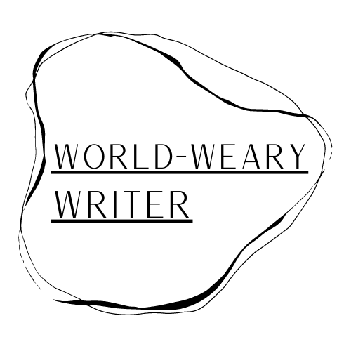 The World-Weary logo.