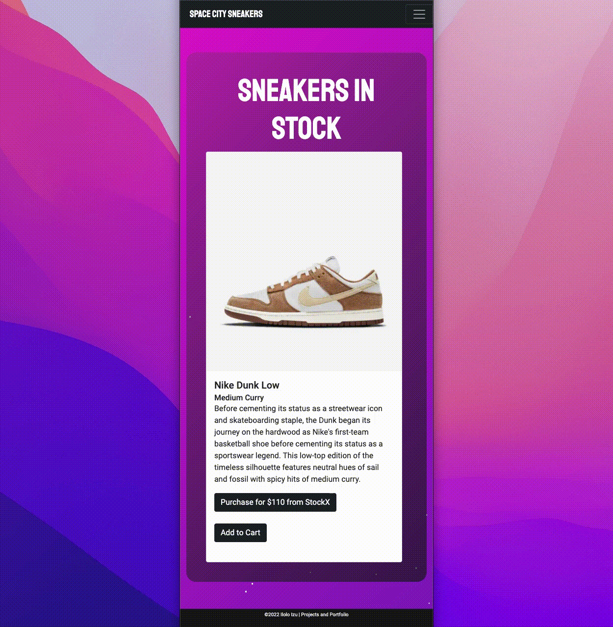medium curry stockx