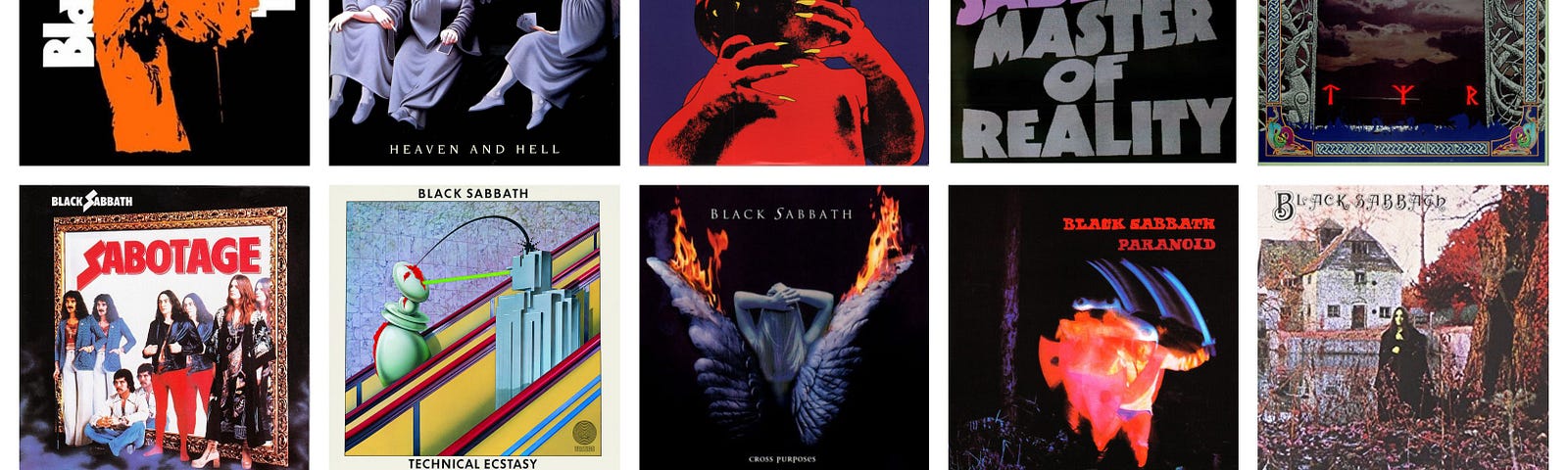 Black Sabbath Albums Ranked From Worst To Best, by Eddy Bamyasi, 6 Album  Sunday