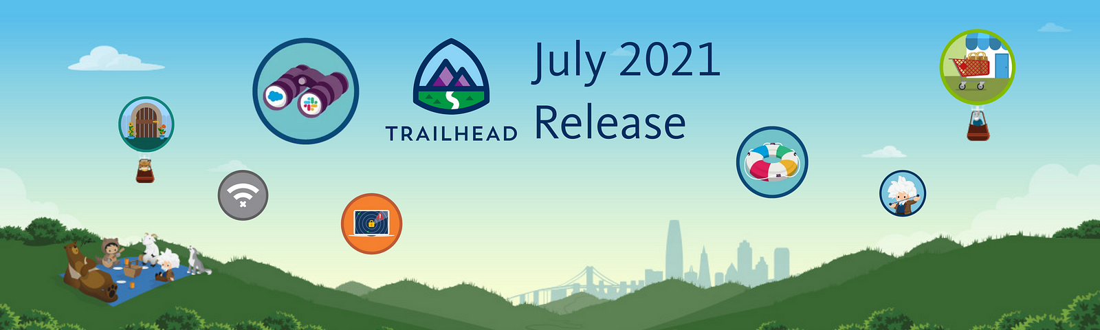 Salesforce trailhead badge release July
