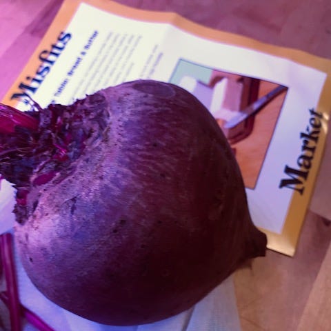 PicsByLes   ‘ginormous beet’
