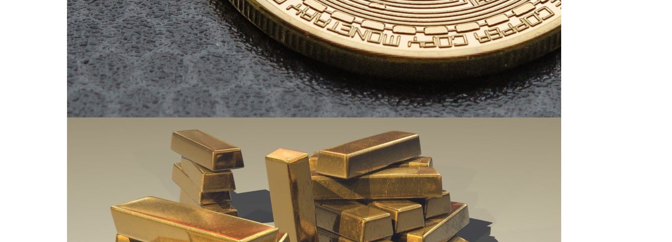 Bitcoin and Gold