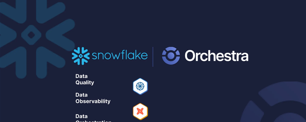 Orchestra + Snowflake Data quality tests