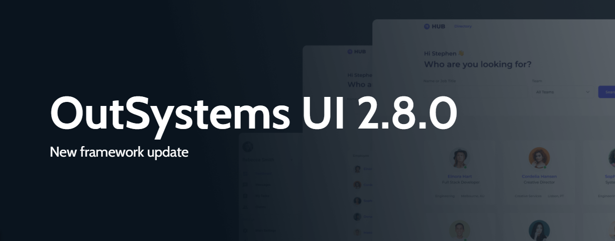 Outsystems UI 2.8.0