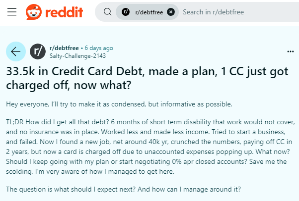 Salty-Challenge-2143 r/debtfee post