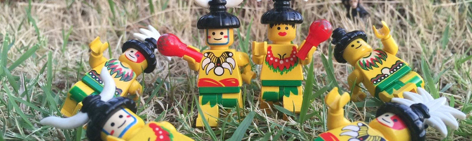 Indigenous lego people