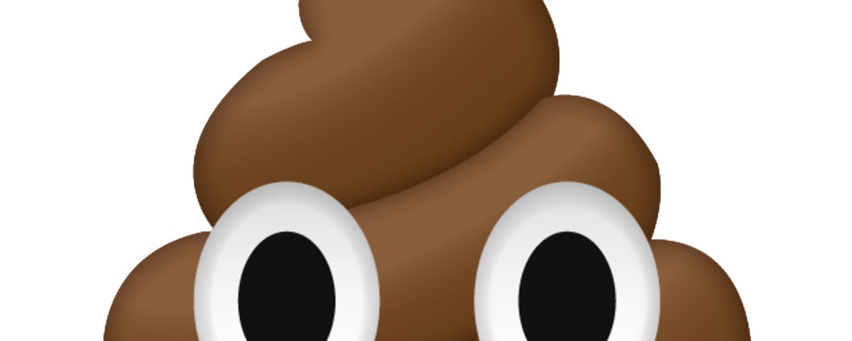 IMAGE: The well know pile of poo emoji, approved as part of Unicode 6.0 in 2010 and added to Emoji 1.0 in 2015