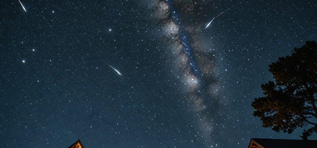 Family Watching the Stars