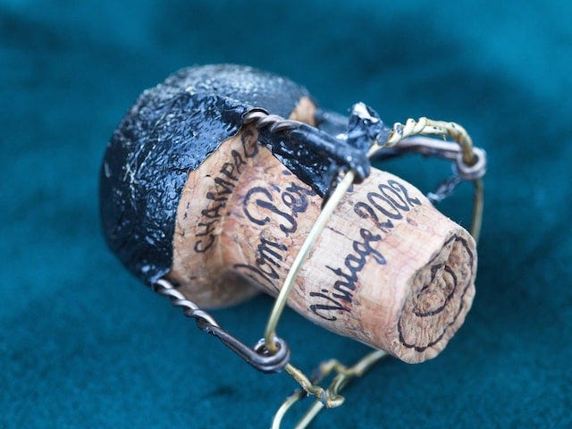 Champagne Cork Vintage 2002