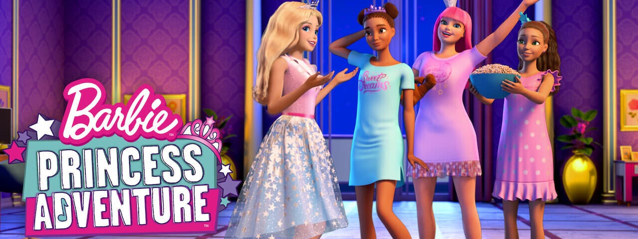 Barbie Princess Adventure Dvd English 7p Medium