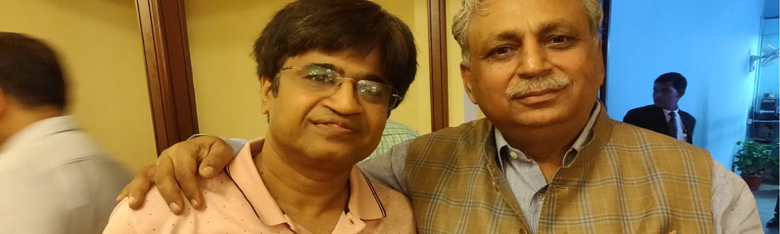 Anand damani with C.P. Gurnani- Tech Mahindra on Anti-Globalisation