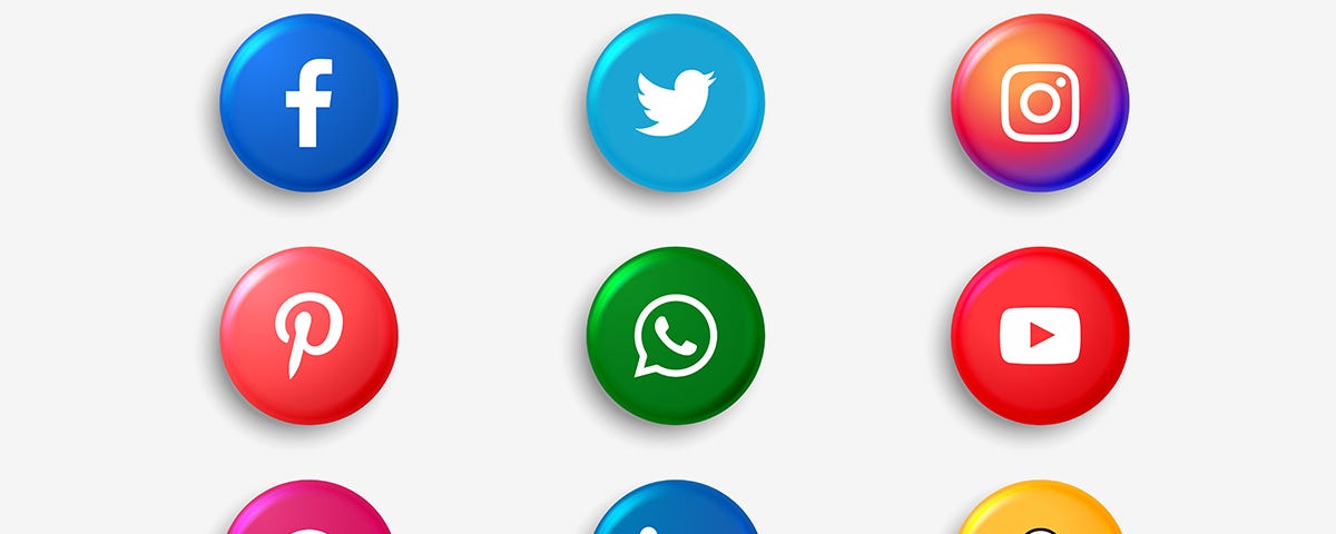 Image depicting social media platforms icon