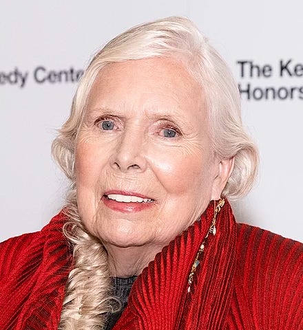 Folk singer Joni Mitchell in 2021.