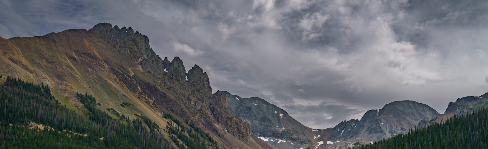 Nokhu Crags South of Cameron Pass, Colorado © 2023, Dean Wampler