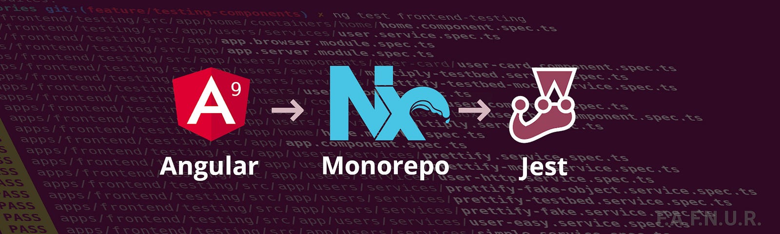 Angular Components + Nx monorepo + Jest
