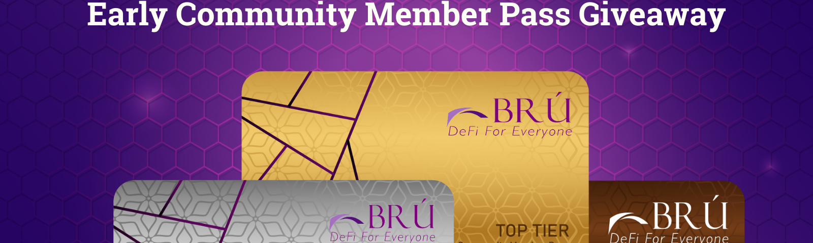 Bru Finance: Early Community Member Pass