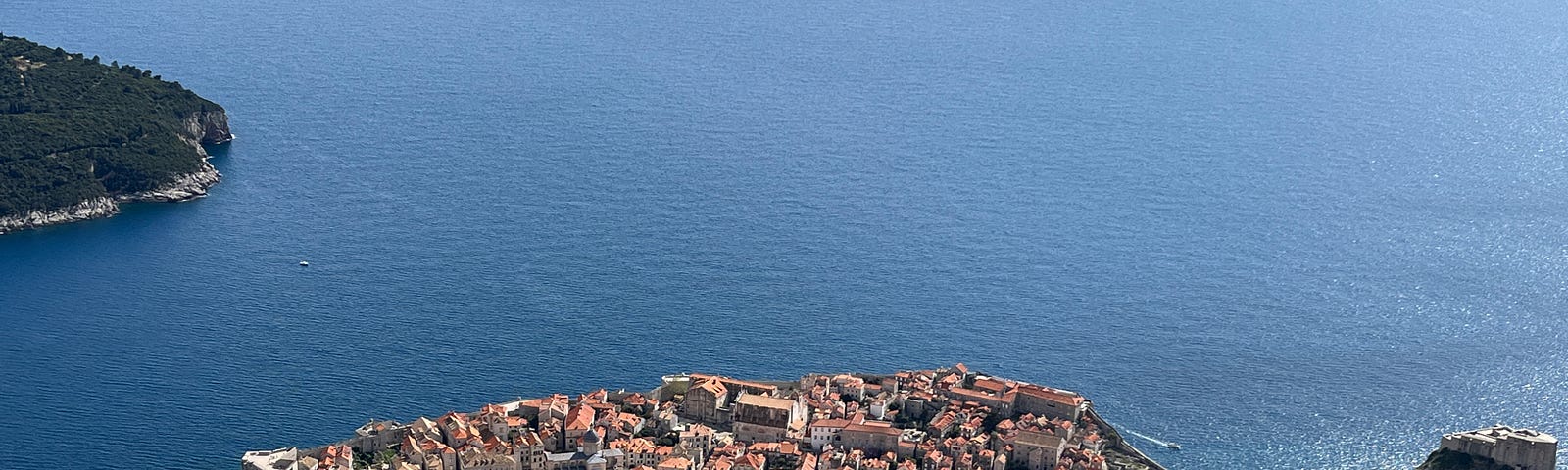 Dubrovnik’s unique lookout to the Adriatic Sea (photo: Author)