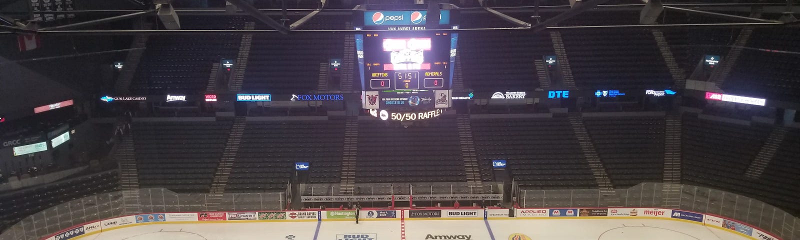 Van Andel Arena in Grand Rapids, Michigan.