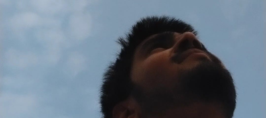 its me enjoying clear weather