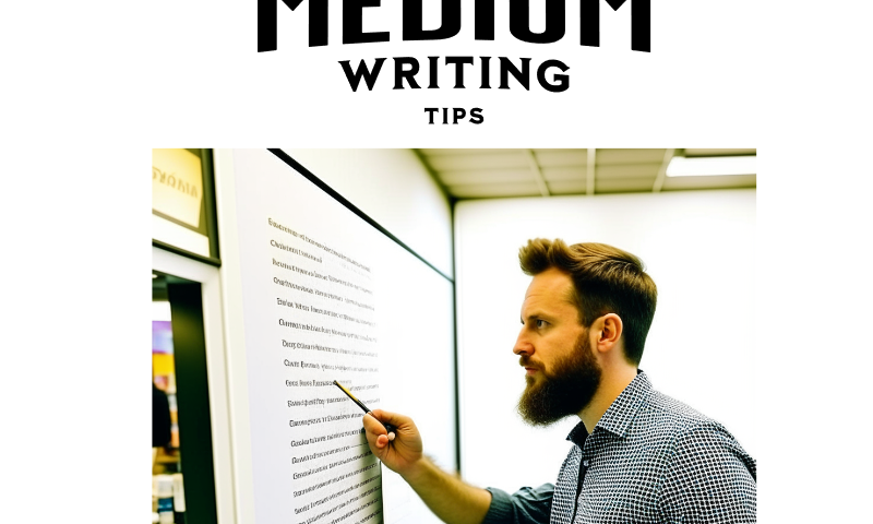 Medium Writing Tips
