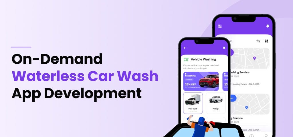 Waterless Car Wash App Development