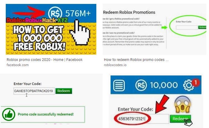 Codes redeem roblox promo Promo Codes