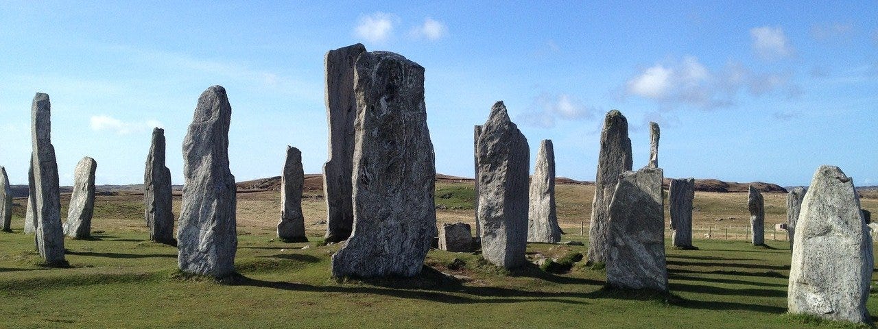 Standing stones, Isle of Lewis.