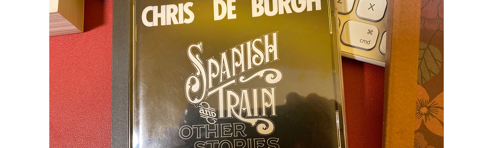 Picture of a copy of the CD Spanish Train and Other Stories by Chris De Burgh